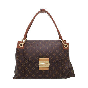 Louis Vuitton Monogram Leather Brown Olympe Tote Bag